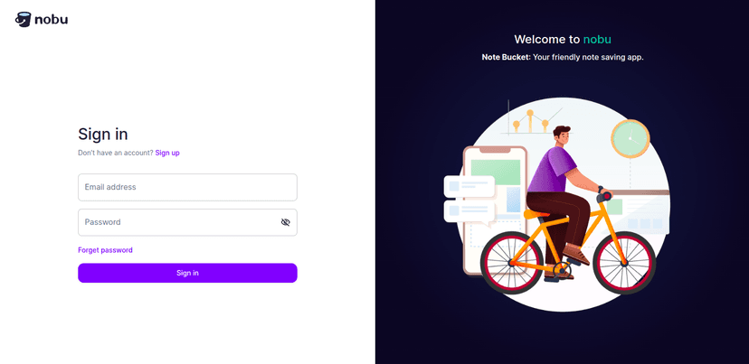 Nobu – Sleek & Productive Note-Taking App