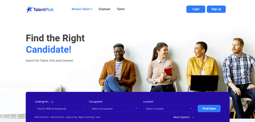 TalentPick – Reverse Job Search Platform